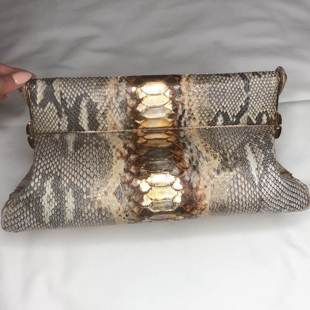 Christian Dior Rare Python Handbag - Picture 6 of 15
